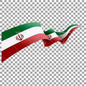 عکس بدون پس زمینه پرچم ایران